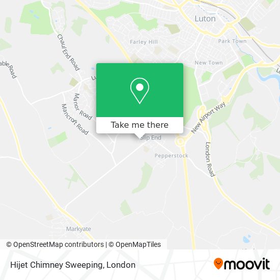 Hijet Chimney Sweeping map