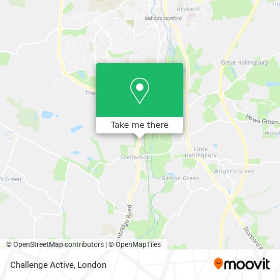 Challenge Active map