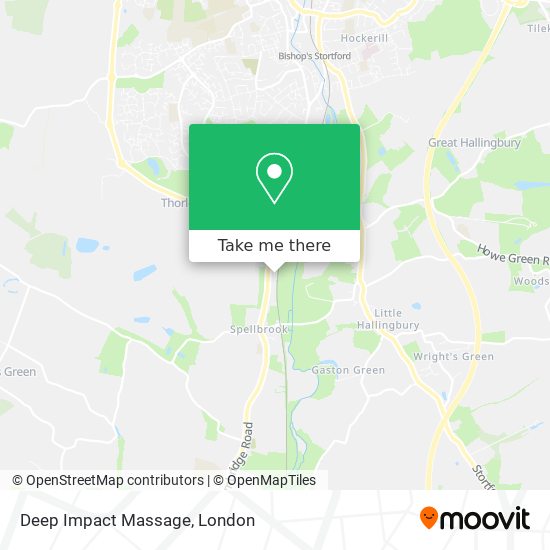Deep Impact Massage map