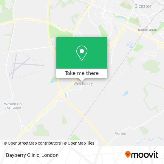Bayberry Clinic map