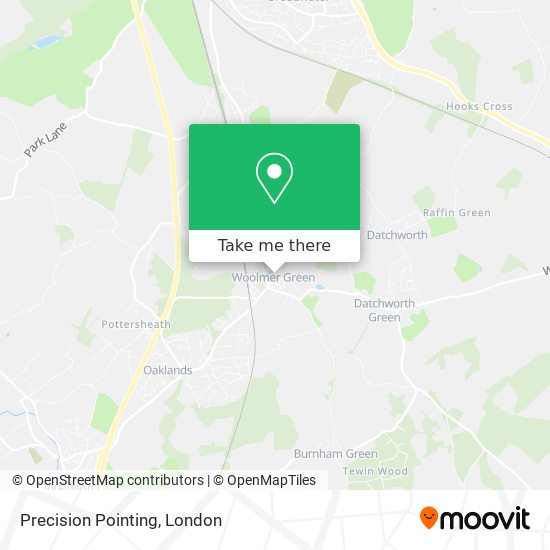 Precision Pointing map