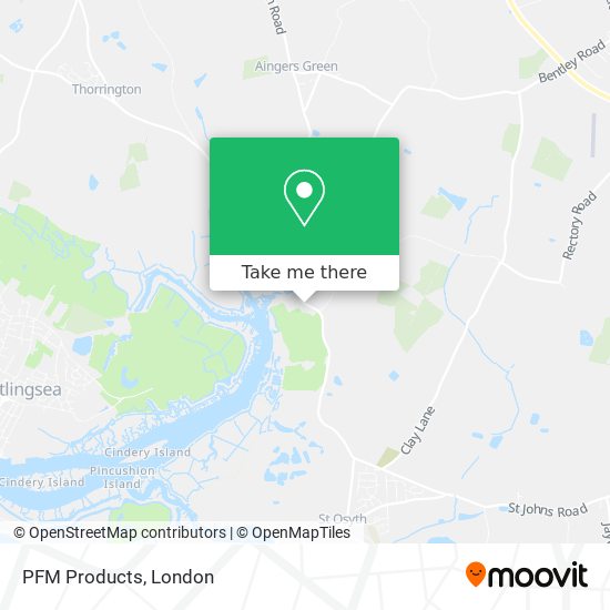 PFM Products map