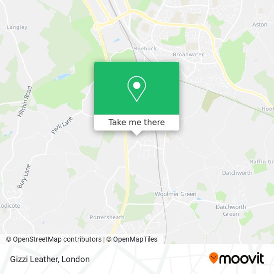 Gizzi Leather map