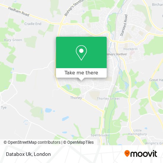 Databox Uk map