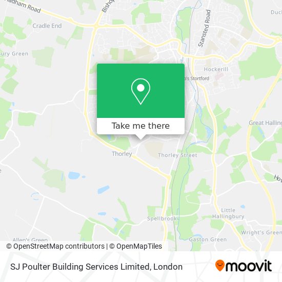 SJ Poulter Building Services Limited map