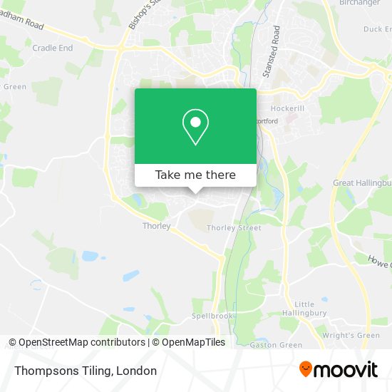 Thompsons Tiling map