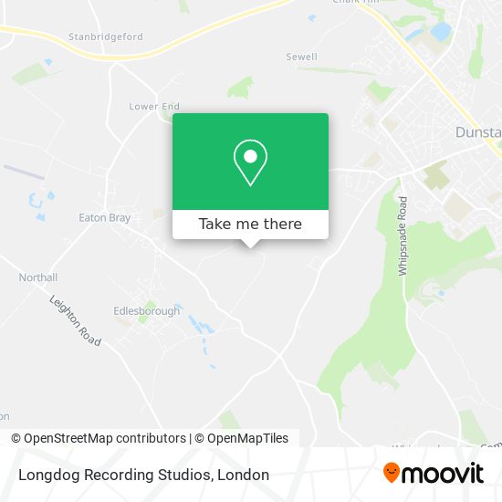 Longdog Recording Studios map