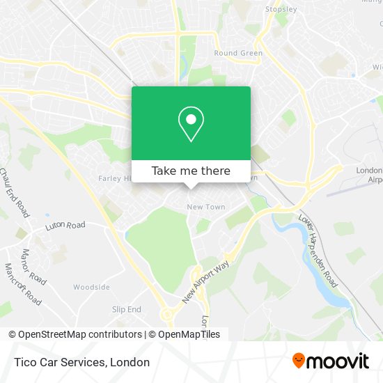Tico Car Services map