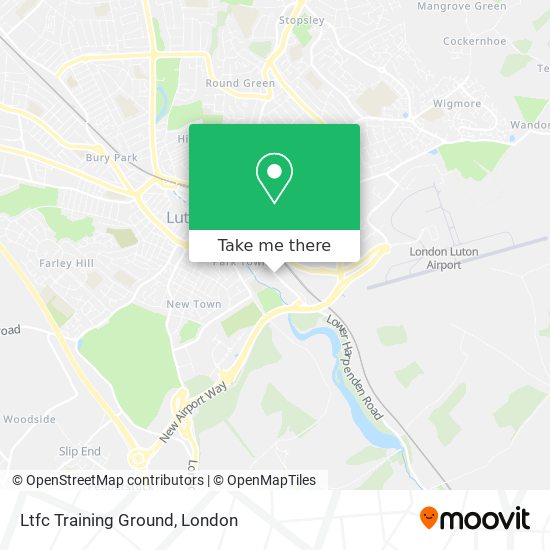 Ltfc Training Ground map