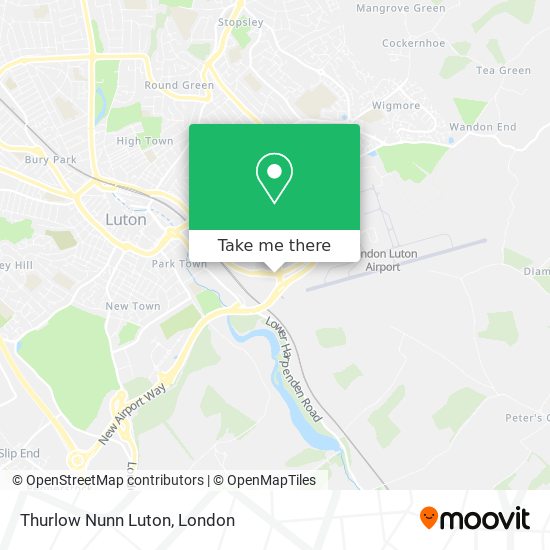 Thurlow Nunn Luton map