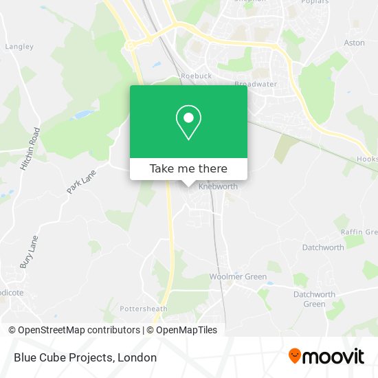 Blue Cube Projects map