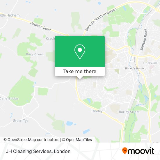 JH Cleaning Services map