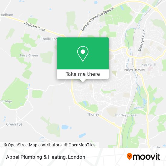 Appel Plumbing & Heating map