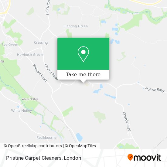 Pristine Carpet Cleaners map
