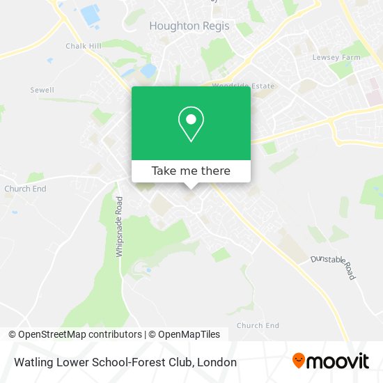 Watling Lower School-Forest Club map