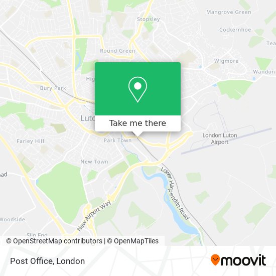 Post Office map