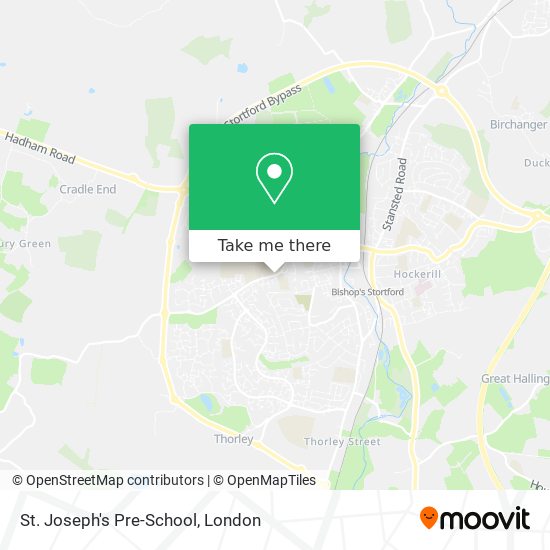 St. Joseph's Pre-School map