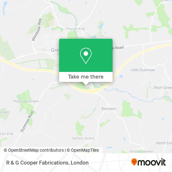 R & G Cooper Fabrications map