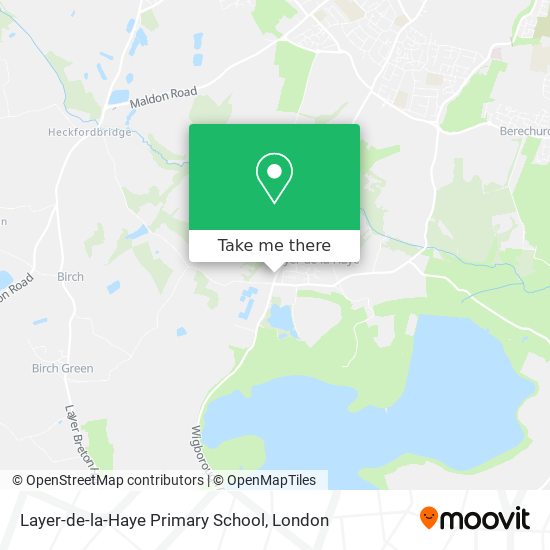 Layer-de-la-Haye Primary School map