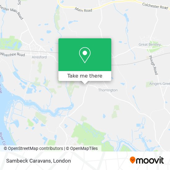 Sambeck Caravans map