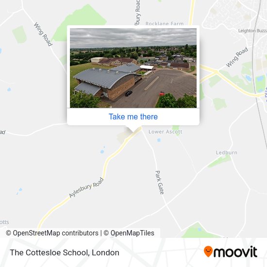The Cottesloe School map
