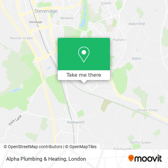 Alpha Plumbing & Heating map