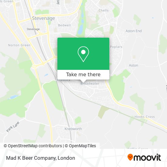 Mad K Beer Company map