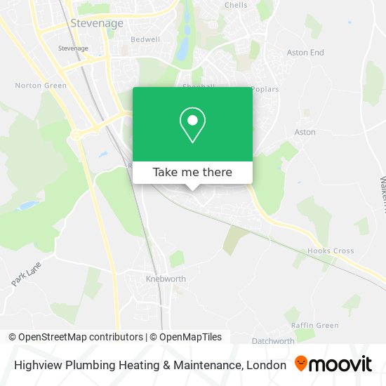 Highview Plumbing Heating & Maintenance map