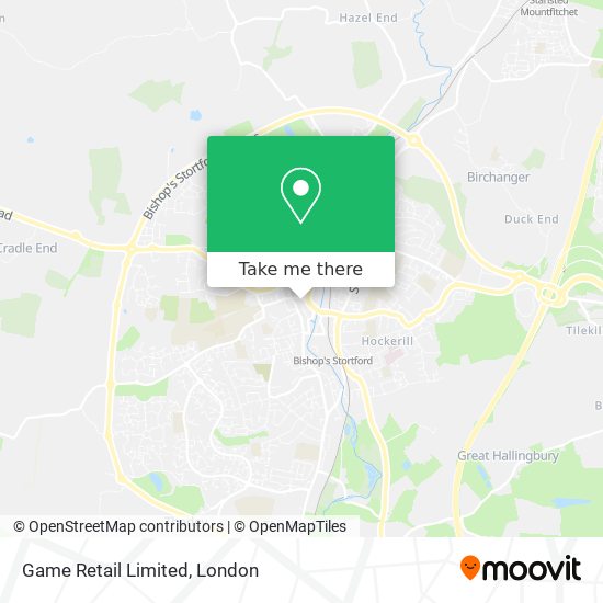 Game Retail Limited map