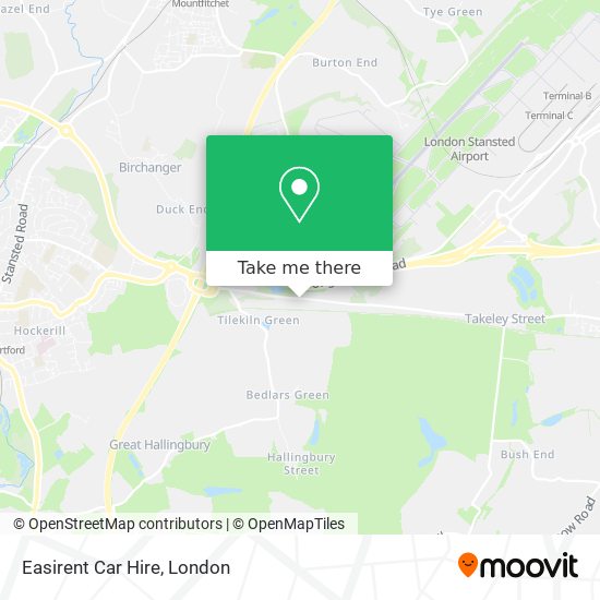 Easirent Car Hire map