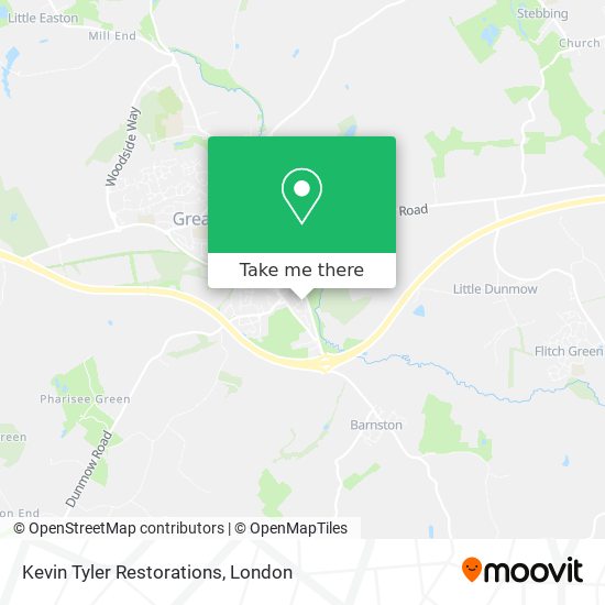 Kevin Tyler Restorations map