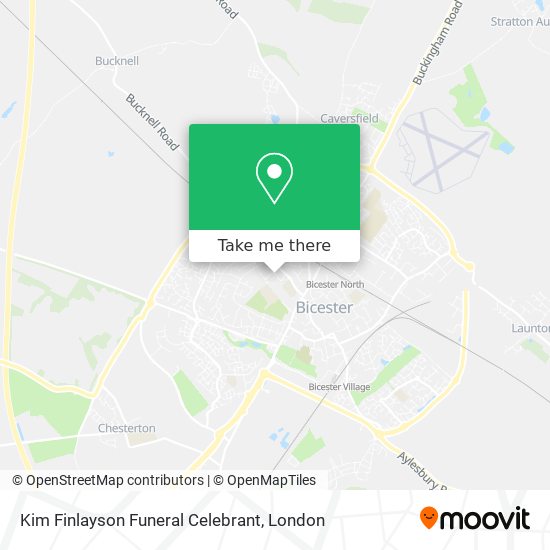 Kim Finlayson Funeral Celebrant map