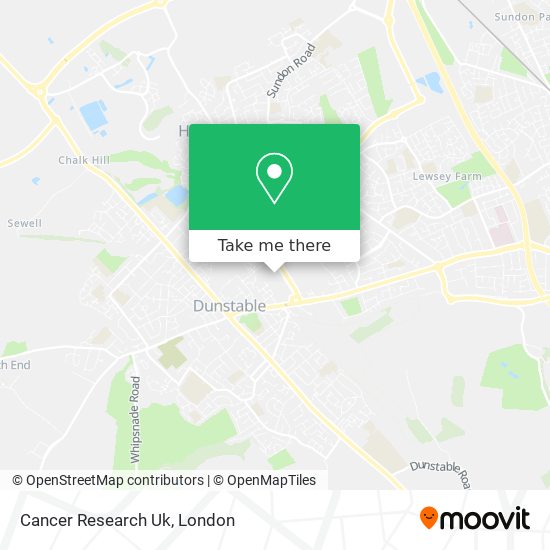 Cancer Research Uk map