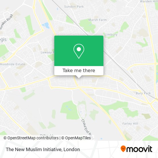 The New Muslim Initiative map