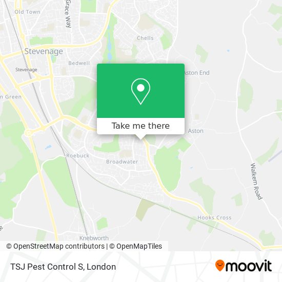 TSJ Pest Control S map