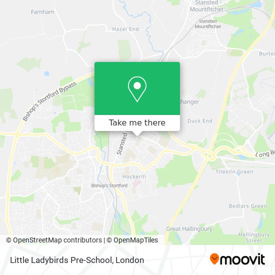 Little Ladybirds Pre-School map