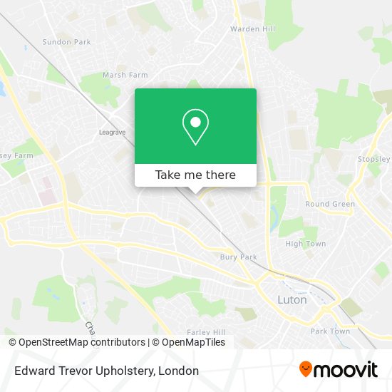 Edward Trevor Upholstery map
