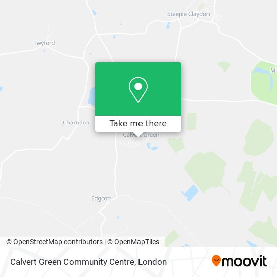 Calvert Green Community Centre map