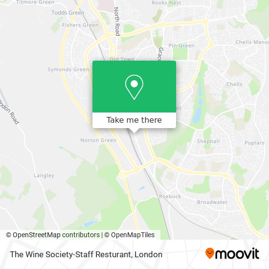 The Wine Society-Staff Resturant map