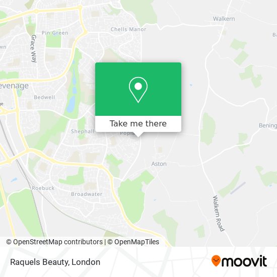 Raquels Beauty map