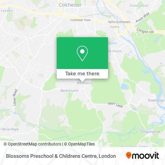 Blossoms Preschool & Childrens Centre map