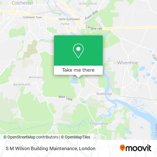 S M Wilson Building Maintenance map