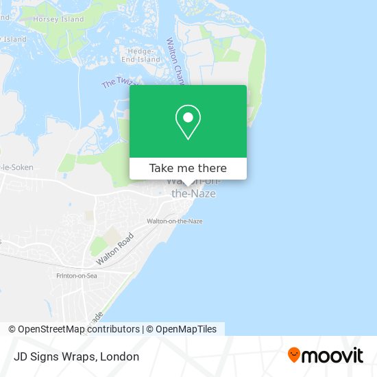 JD Signs Wraps map