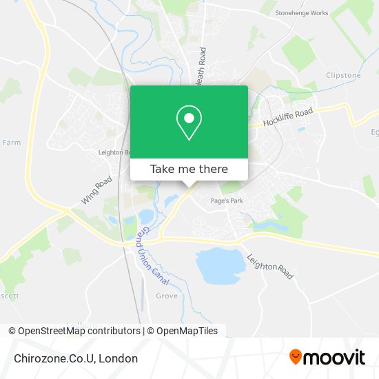 Chirozone.Co.U map