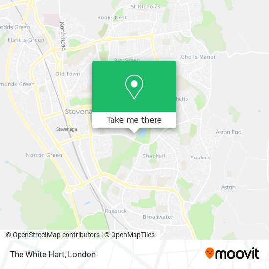 The White Hart map