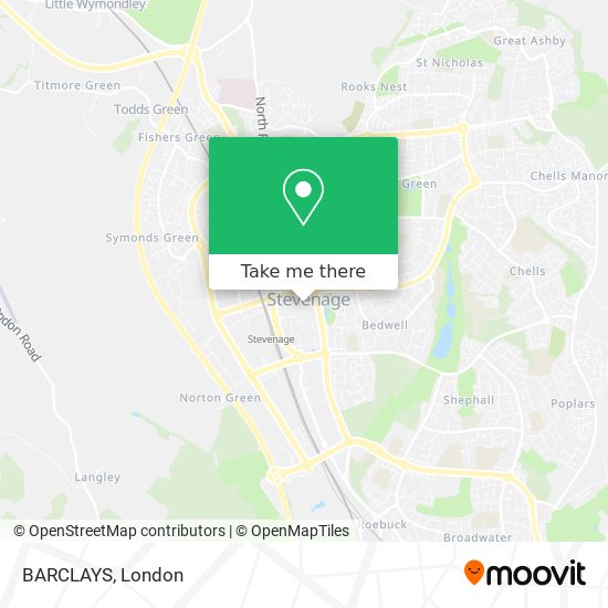BARCLAYS map