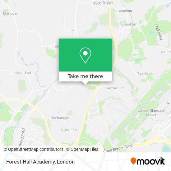 Forest Hall Academy map