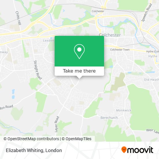 Elizabeth Whiting map