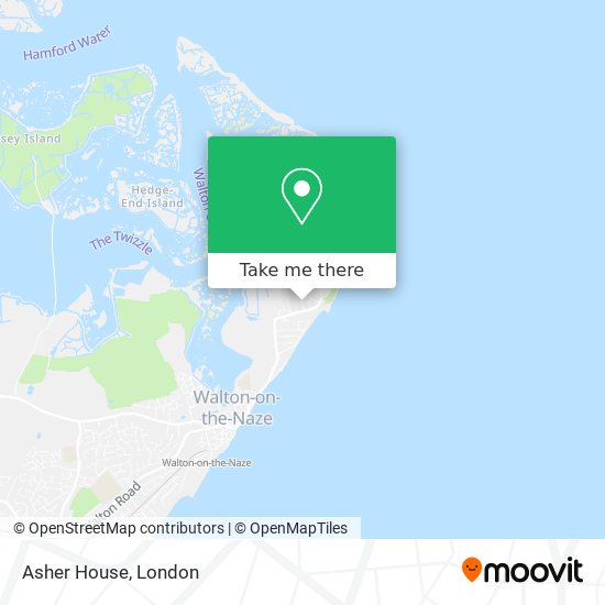 Asher House map