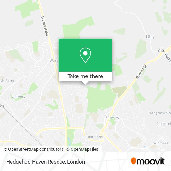 Hedgehog Haven Rescue map